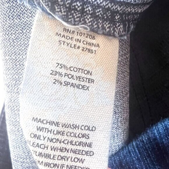 SOFT SURROUNDINGS PULL ON SKINNY CROP JEAN Large - Picture 14 of 14